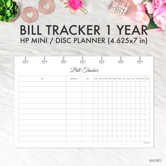 Bill Tracker refills