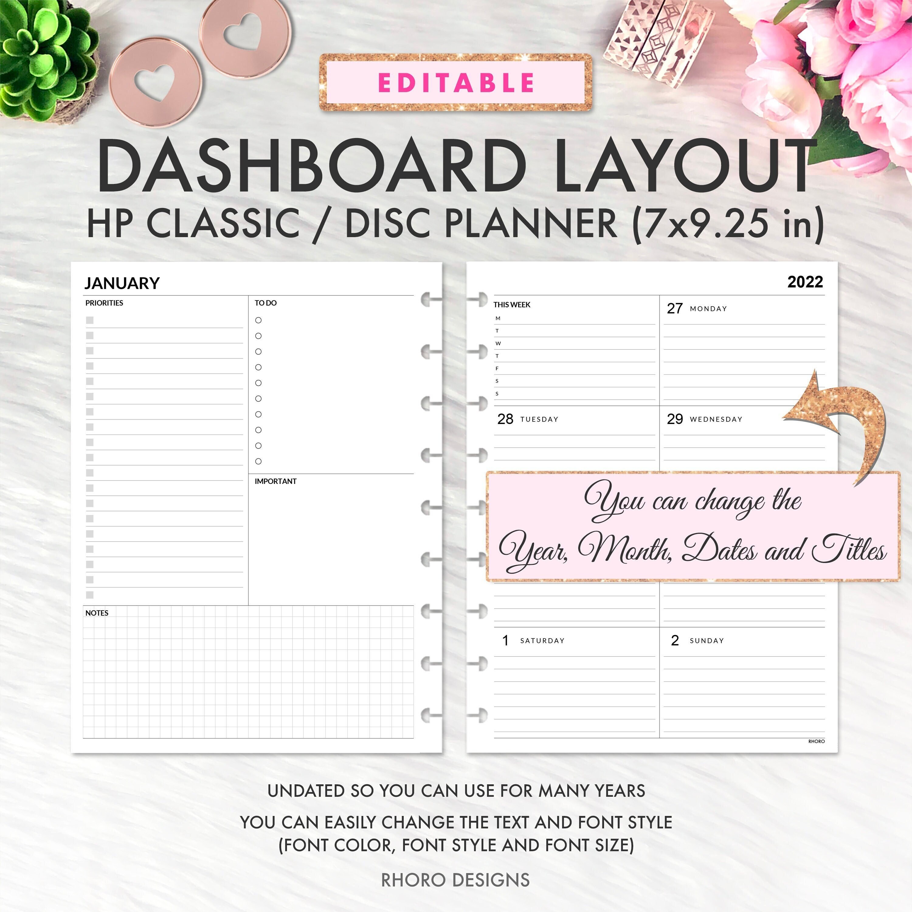 Paper & Party Supplies Planner Accessories Custom Planner Chef