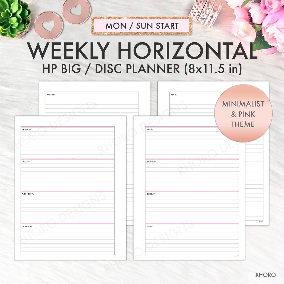 Big Happy Planner Printable Big Happy Planner Inserts Bundle - Etsy