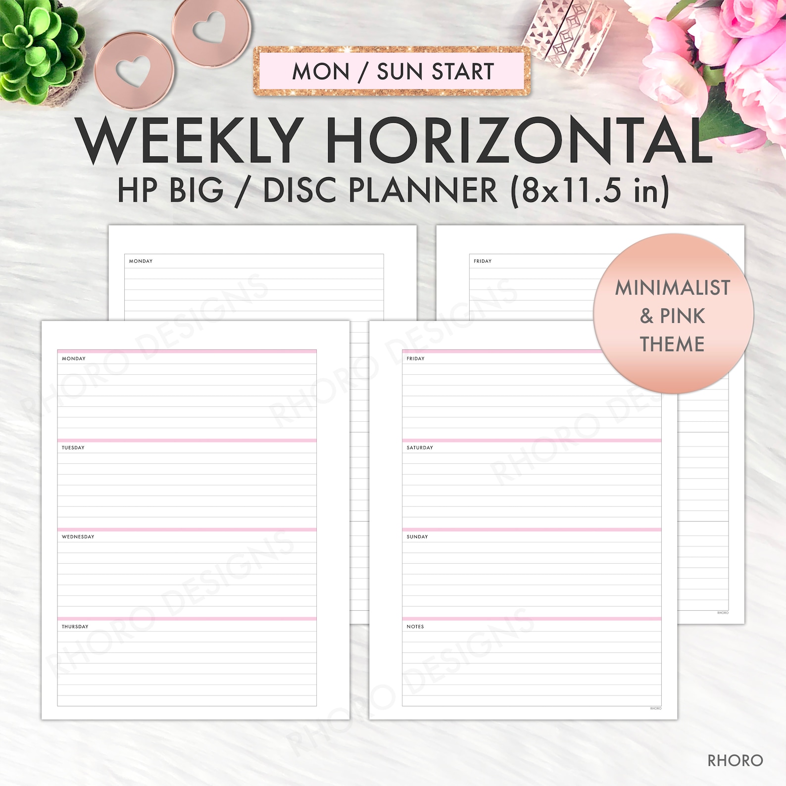 Big Happy Planner Printable, Big Happy Planner Inserts, Bundle Inserts ...