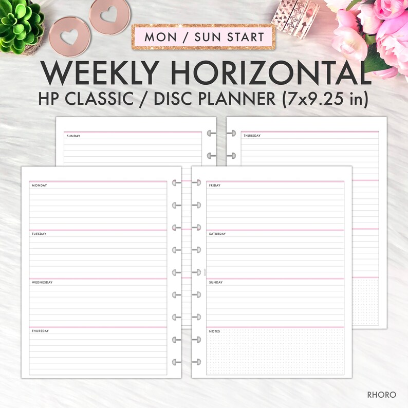 Classic Happy Planner Inserts Happy Planner Inserts Etsy