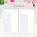 Half Letter Planner Inserts Printable, Weekly Grid, Grid Inserts ...