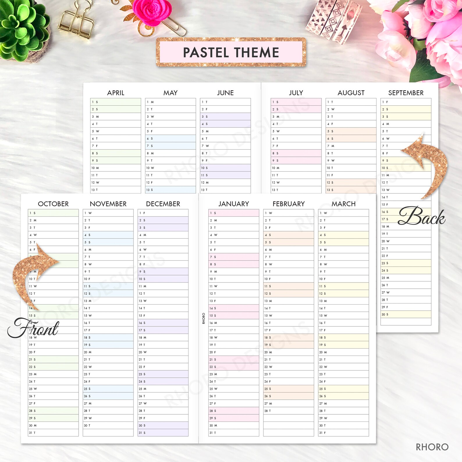B6 Planner Inserts Printable B6 Inserts B6 Printable B6 - Etsy