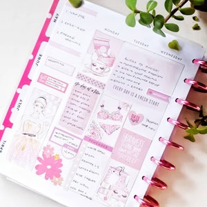 Happy Planner Insert Student, Student Happy Planner Color Block Weekly ...