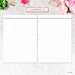 Personal Wide Inserts Personal Wide Planner Printable - Etsy
