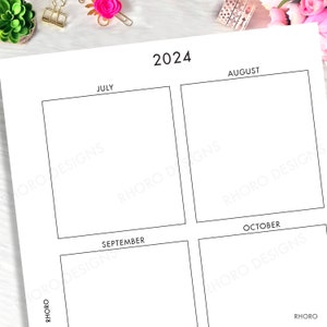 Franklin Covey Inserts Printable 2024 2025 Calendar, Franklin Covey ...
