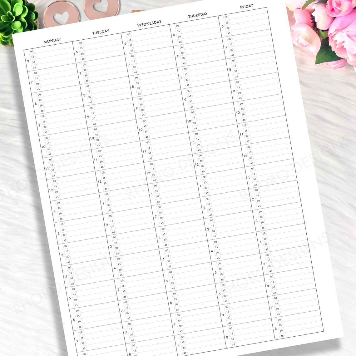 BIG HAPPY PLANNER Printable Insert Happy Planner Appointment - Etsy