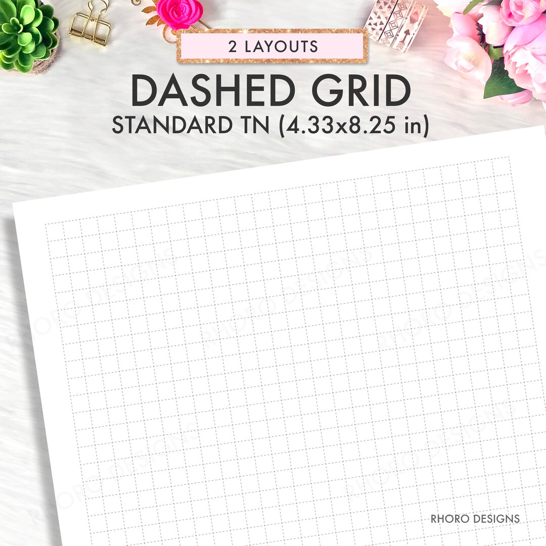 Standard TN Printable Insert, Regular TN, Midori TN, Travelers Notebook ...