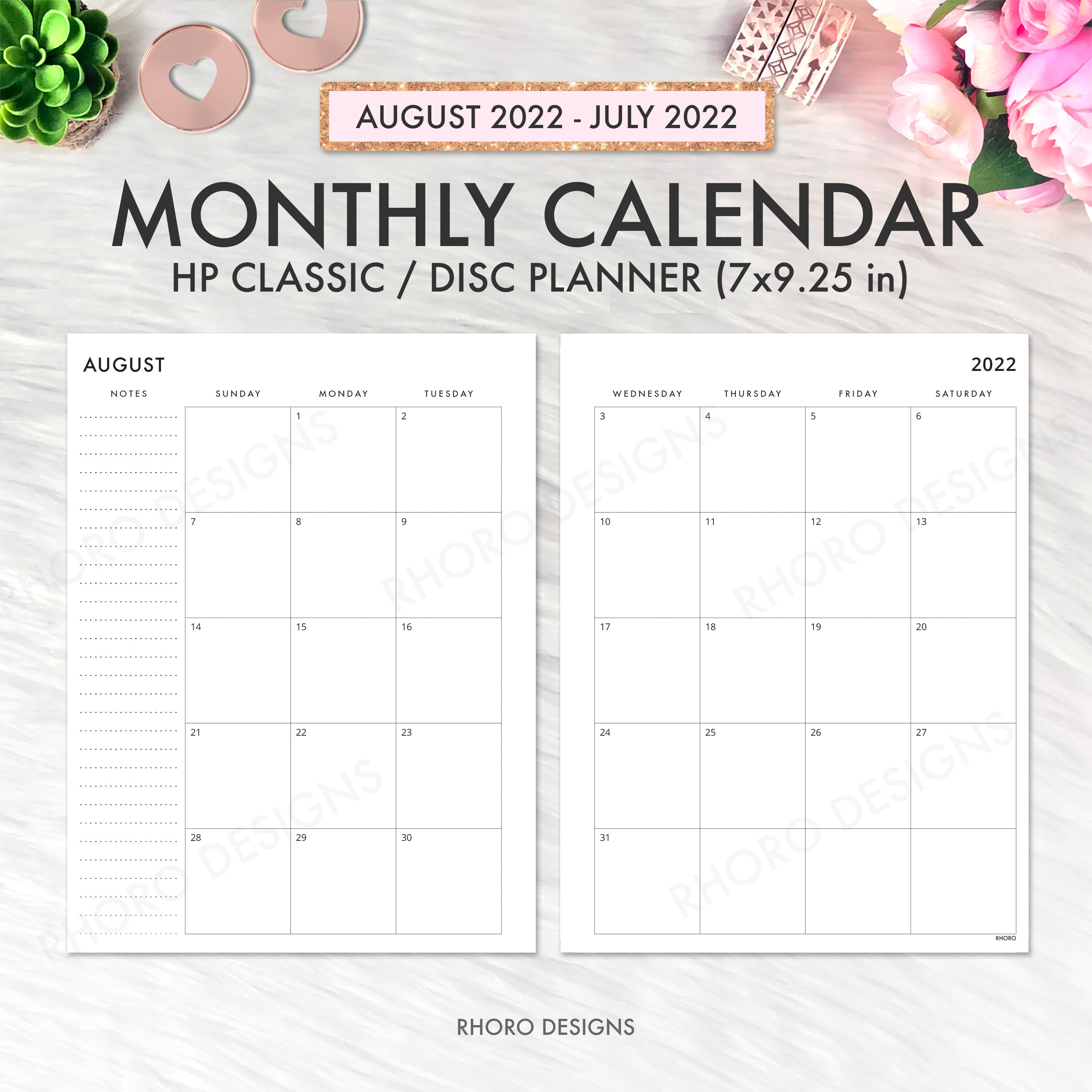 Happy Planner Student Inserts Printable Happy Planner Classic - Etsy