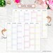 B6 Slim Printable Inserts B6 Slim Inserts B6 Slim Printable - Etsy