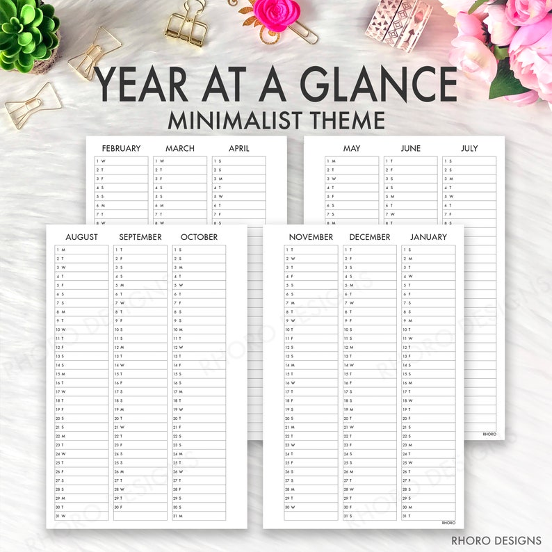 Mini Happy Planner Printable Inserts Teacher Student Planner Etsy