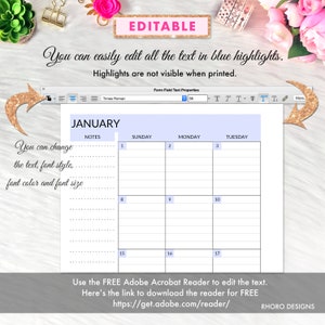 EDITABLE A5 Planner Inserts Printable A5 Monthly Lined - Etsy