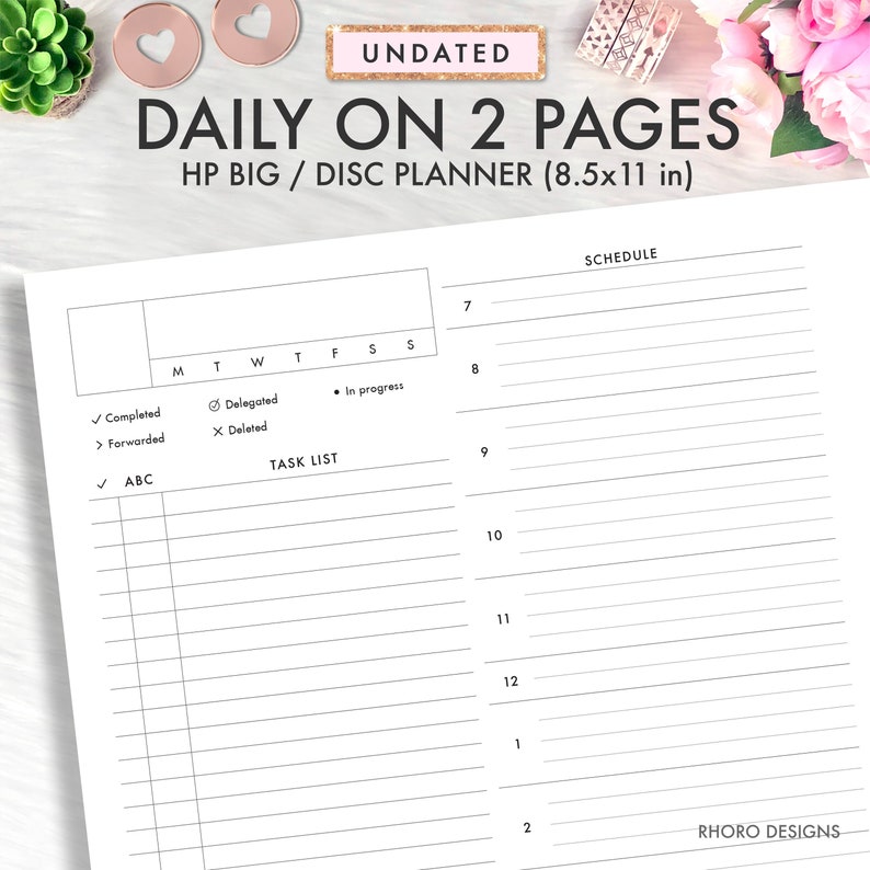 Big Happy Planner Inserts Happy Planner Big Inserts Etsy