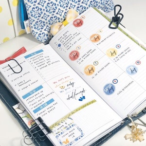 Standard TN Weekly Midori Inserts, Weekly Undated, Travelers Notebook ...