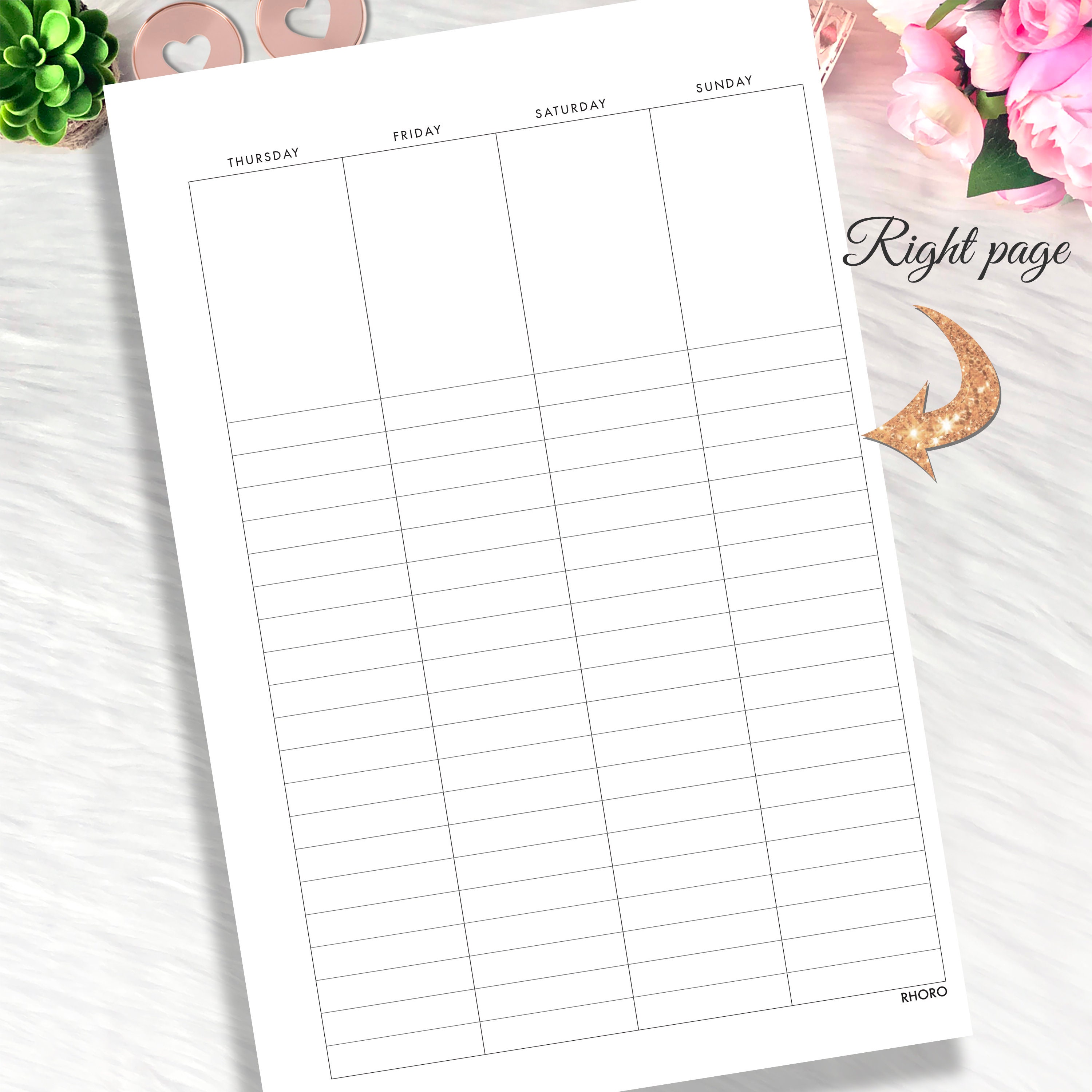 Happy Planner Mini Printable, Happy Planner Mini Lined Vertical, Happy ...