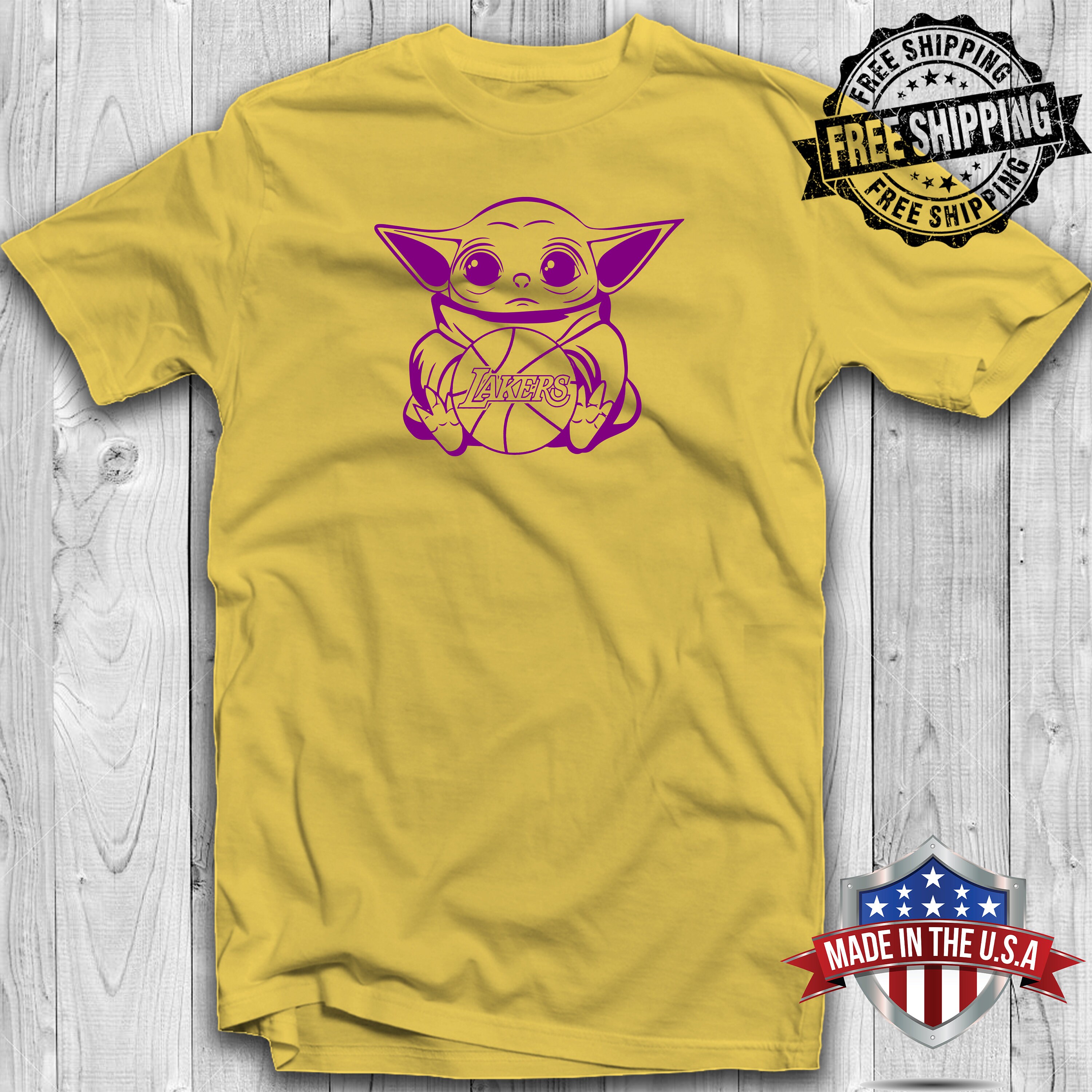 lakers star wars shirt