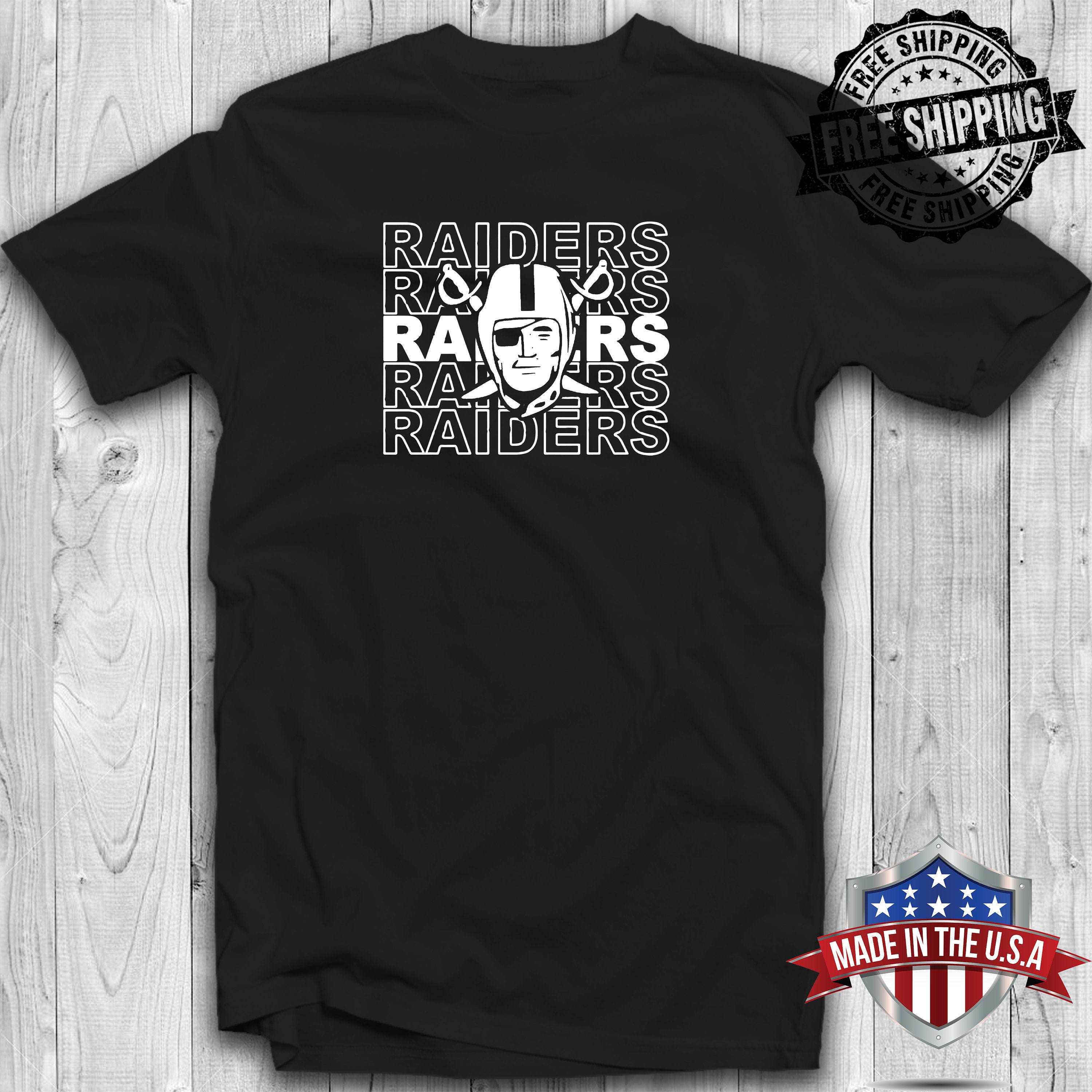 raiders shirt mens