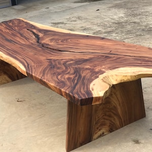 Luxury Dining Live Edge Wooden Slabs Handcrafted into Unique,120&#39;&#39;  One of a Kind (B2)