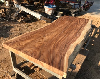 Live Edge Dining Table, Live Edge Table, Custom Made Live Edge Furniture, 200cm Length (A40)