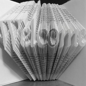 PATTERN MMF- WELCOME- downloadable pdf- great for book folding beginners - gift-