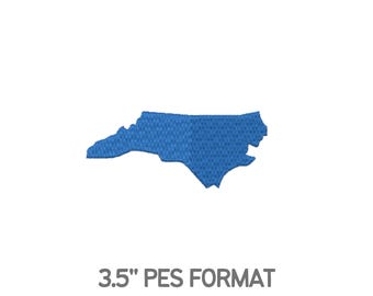 North Carolina PES Embroidery File
