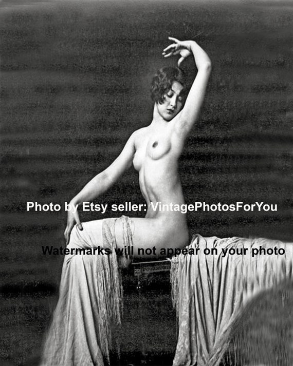 Old Antique Vintage 1916 Sexy Nude Topless Silent Film Actress - Etsy Sweden