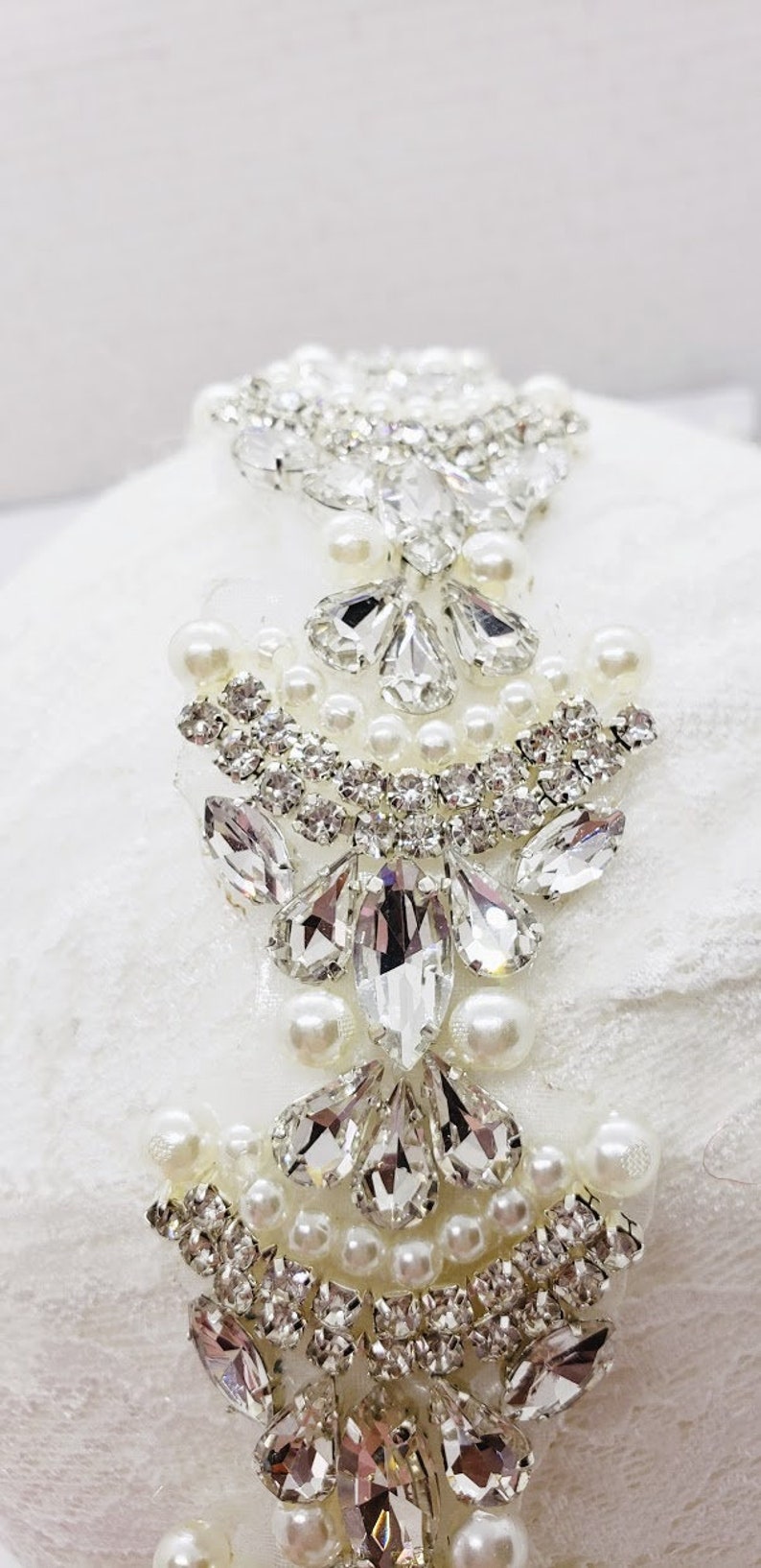 Vintage Style Trim Iron on Trim Wedding Dress DIY Bridal | Etsy