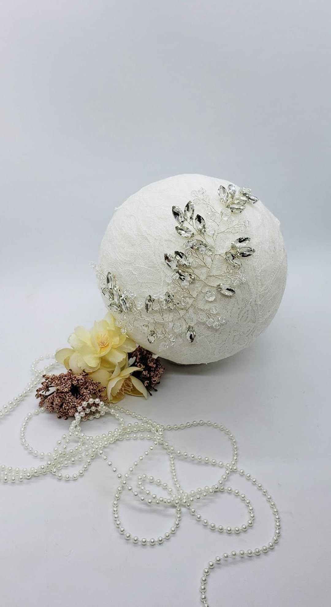 bridal vine headpieces