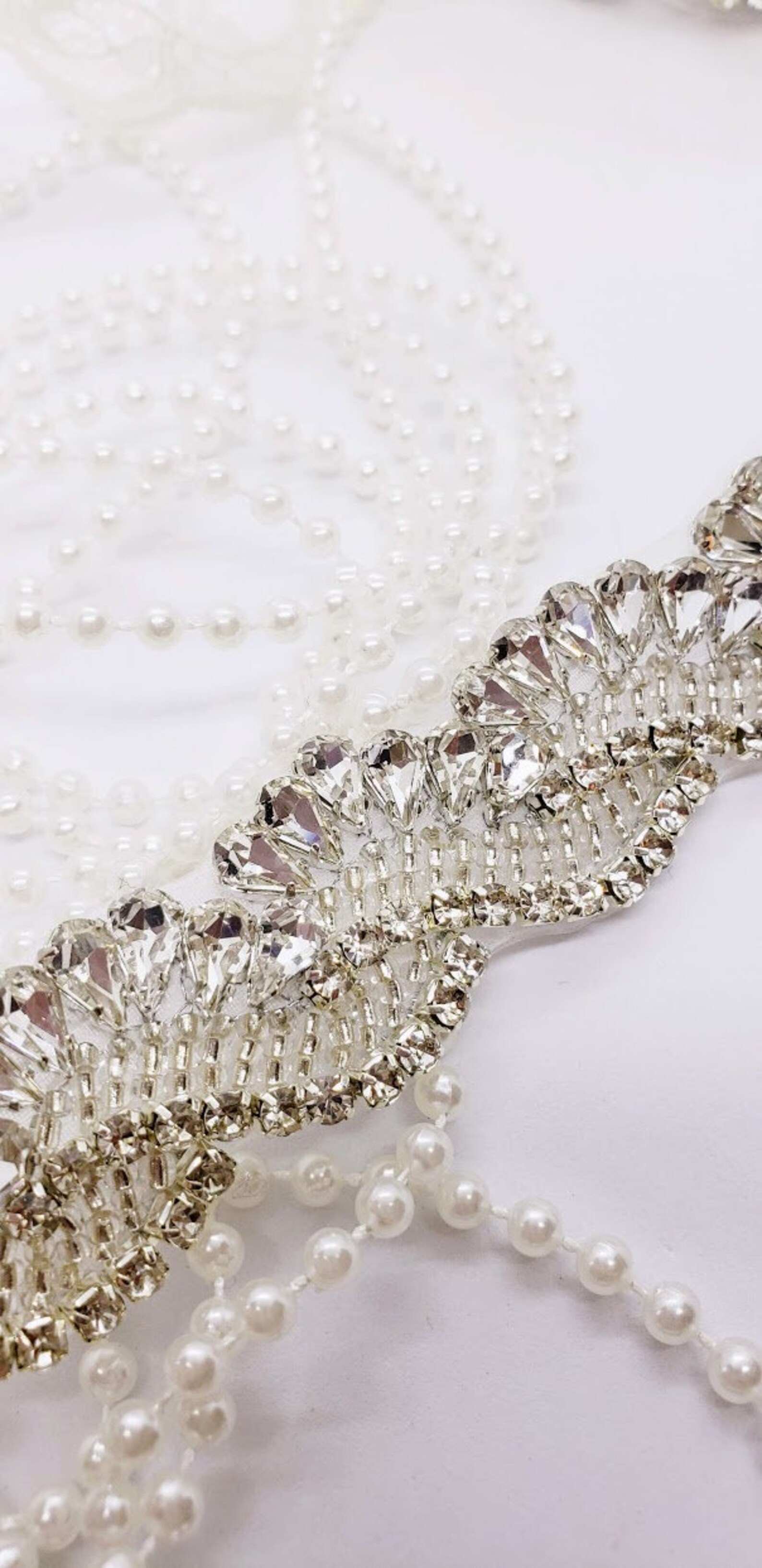 DIY Beaded Dress Straps Iron on Trim Wedding Dress DIY Etsy