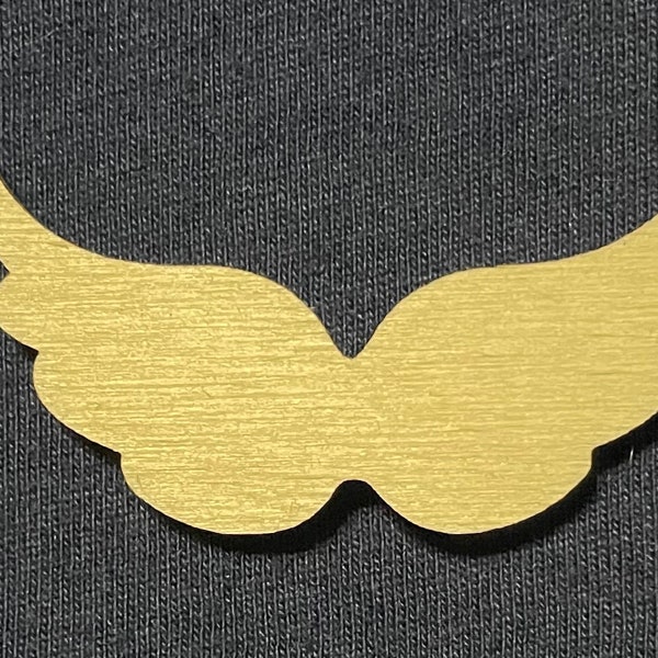 Angel Wings Laser Cut Unfinished Wood Shape DIY - 1 to 4 inches available FREE SHIPPING (orders over 35.00)