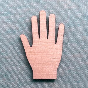 Hand Laser Cut Unfinished Wood Shape DIY - 0.75 to 6 Inches Available ...