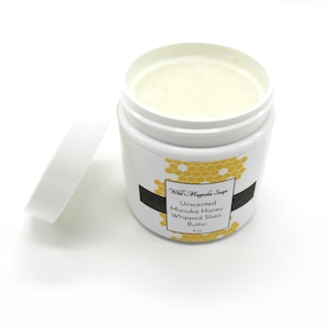Unscented Manuka Honey Whipped Shea Butter w/Chamomile