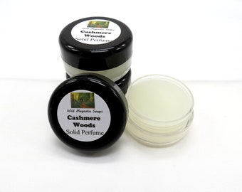 Cashmere Woods Scented Solid Perfume - Rub On Perfume