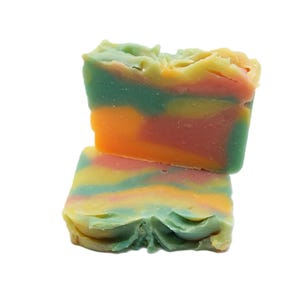 Honeysuckle Peach Scented Soap with Cocoa Butter