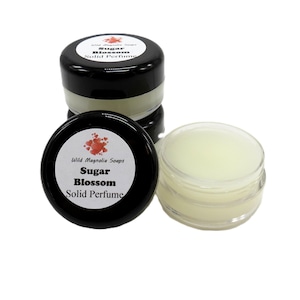 SALDI - Profumo solido profumato Sugar Blossom - Profumo da strofinare