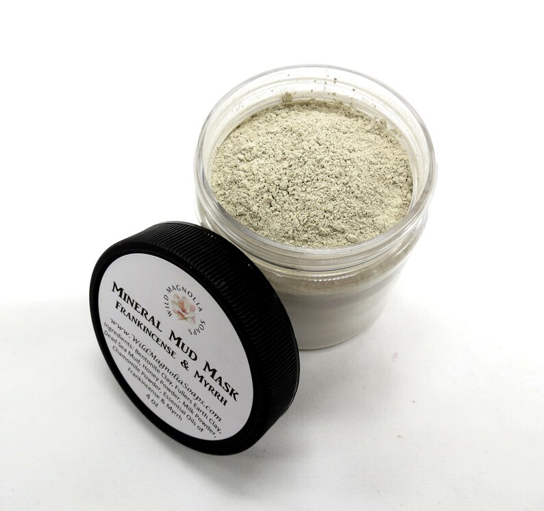 Frankincense and Myrrh Dead Sea Mineral Mud Mask Powder / Etsy
