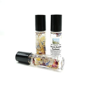 Beach Daisies Roll On Perfume Oil - Rub On Perfume - Roller Ball Perfume