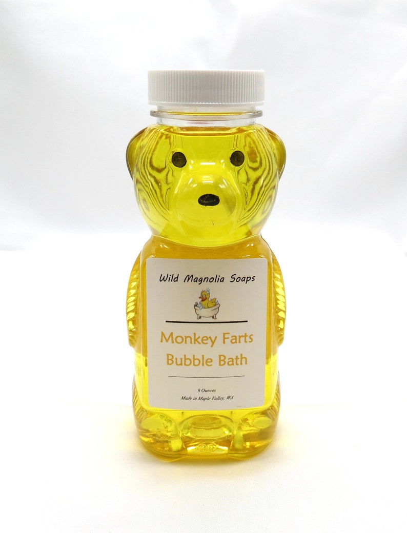 You Pick Bubble Bath You Choose Scent and Color Bath Time Fun Tub Bubbles Honey Bear Bottle Made in the USA image 6