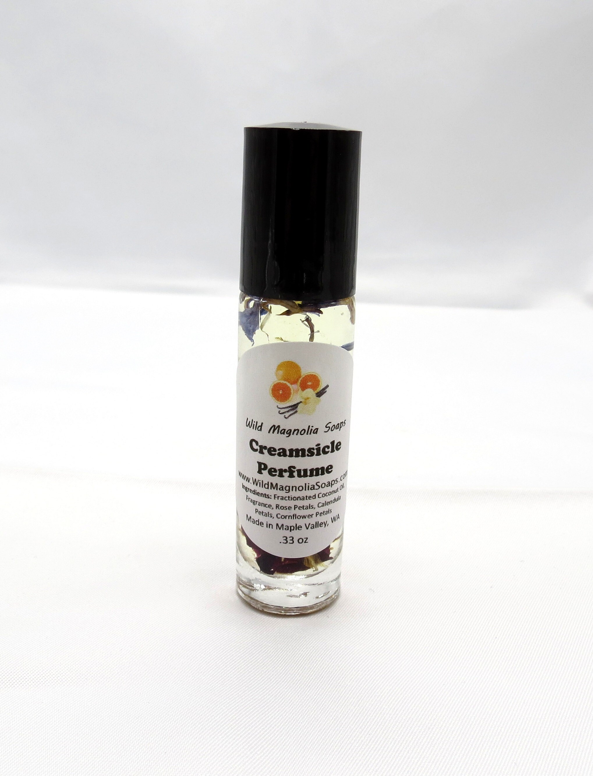 Creamsicle Roll on Perfume Oil Orange Vanilla Roll on Etsy