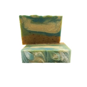 Bay Rum Scented Cold Process Soap with Honey - Handmade Soap