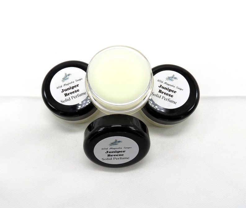 Juniper Breeze Scented Solid Perfume Perfume Oil / Rub on Etsy