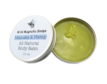 Manuka Honey and Hemp Natural Body Balm