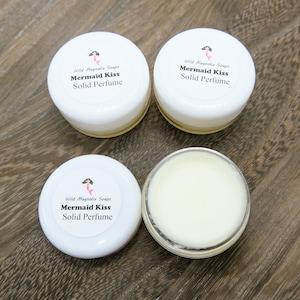 Mermaid Kiss Scented Solid Perfume - Rub On Perfume