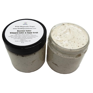 Pick Your Own | Whipped Coffee and Sugar Scrub 4 oz | You choose the scent - Foaming Whipped Body Scrub - Made In USA