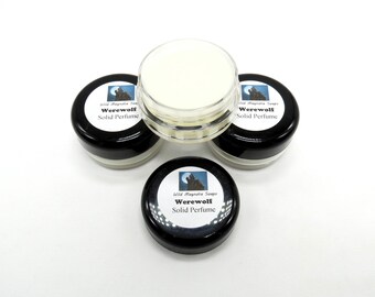 Werewolf Scented Solid Perfume - Rub On Perfume - Cologne