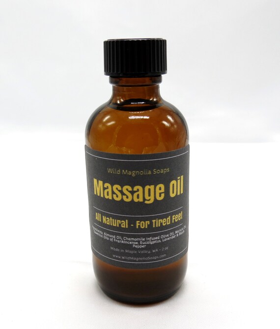 Foot Relaxing Massage Oil Feet Massaging Oil / Massage Oil / Etsy