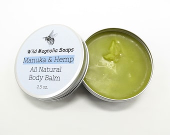 Manuka Honey and Hemp Natural Body Balm