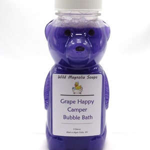 You Pick Bubble Bath You Choose Scent and Color Bath Time Fun Tub Bubbles Honey Bear Bottle Made in the USA image 5