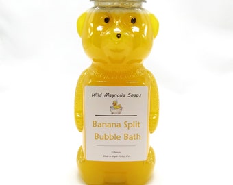 Banana Split Scented Bubble Bath - Kids Bubble Bath - Limited Edition