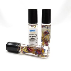 Sun and Sand Scented Roll On Perfume Oil - Rub On Perfume - Roller Ball Perfume